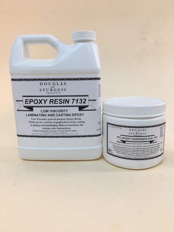 Epoxy Resin (2 Parts Qt each) - 1/2 Gallon Kit