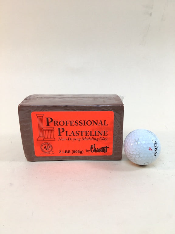 Professional Plasteline, Brown, 2 lb. brick – Douglas and Sturgess