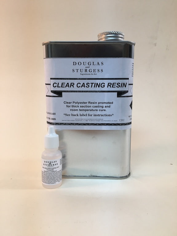 Clear Casting Resin, 1 Gallon – Douglas and Sturgess
