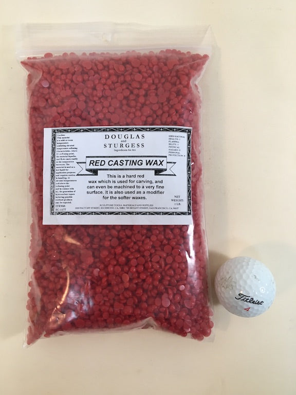 Red Casting Wax, 1 lb. – Douglas and Sturgess