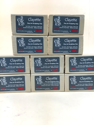 Clayette, Hard, 1/2 Case