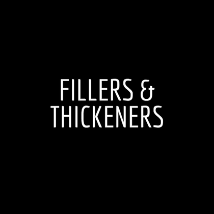 Fillers and Thickeners