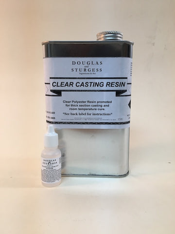 Clear Casting Resin, 1 Quart