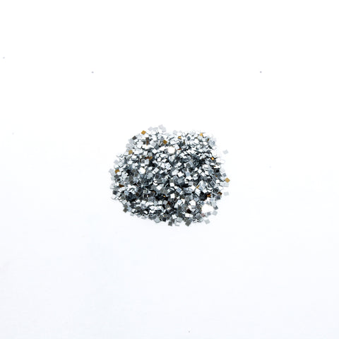 1/16" Silver Plastic Jewels, 1 lb.