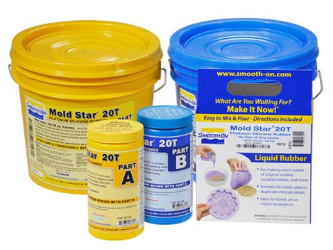 Smooth-On Mold Star 20T, Trial Set