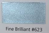 Bronzing Powder #623, Fine Brilliant Aluminum, 1/2 Gallon