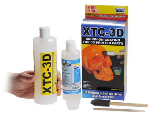 XTC-3D makes your 3D prints smooth as butter