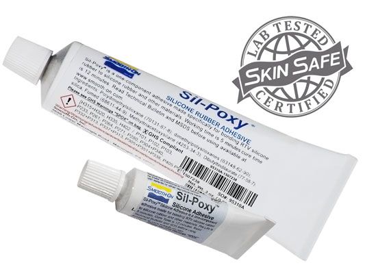 Smooth-On SIL-poxy Rubber Silicone Adhesive - 0.5 oz Tube Silpoxy 