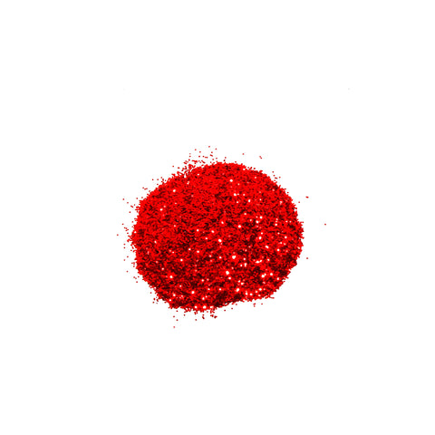 Polyester Jewels, Fire Red, 1/2 lb.
