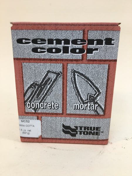 Cement Color, MC52 Terra Cotta, 1.5 lb. Box – Douglas and Sturgess