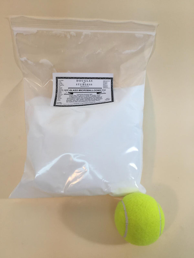 Glass Microballoons, 1/2 lb. – Douglas and Sturgess