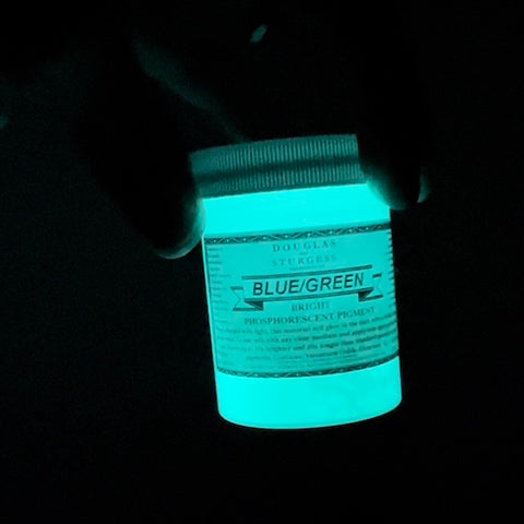 Blue Green - Glow in the Dark Powder Pigment – JustResin International