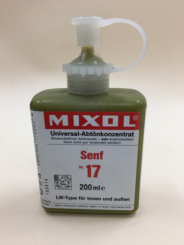 Mustard Mixol, 200 ml.