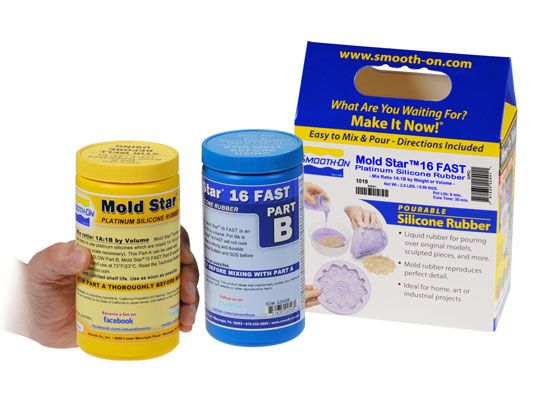 Smooth-On Mold Star 16 FAST - Platinum Cure Molding Silicone