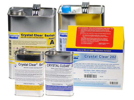 Smooth-On Crystal Clear 202, Trial set – Douglas and Sturgess