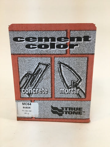 Cement Color, MC64 Suede, 1.5 lb. Box